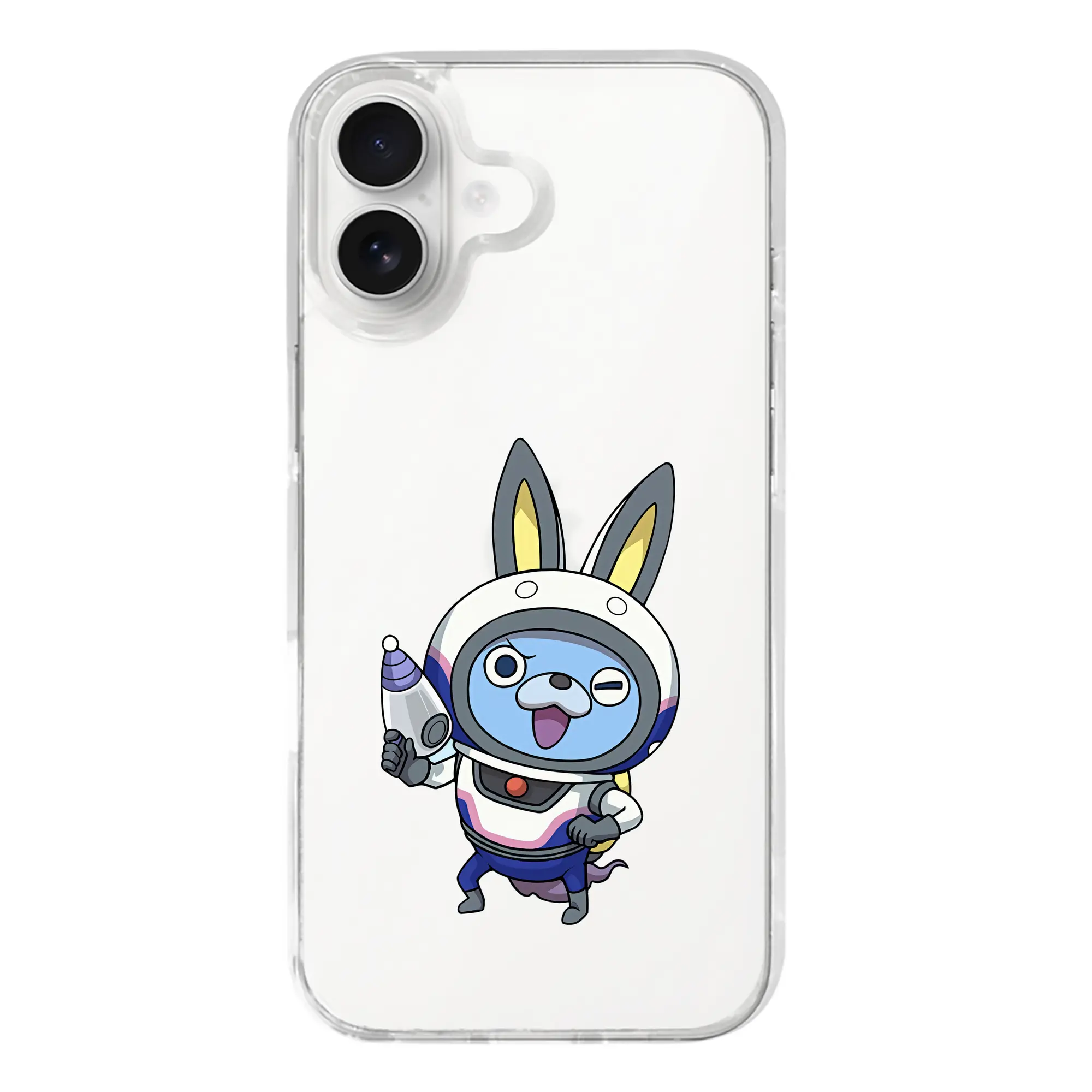 妖怪ウォッチ グッズ,USAピョン - iPhone 17シリーズ 透明スマホケース – 薄型・耐衝撃・精密フィット保護カバー